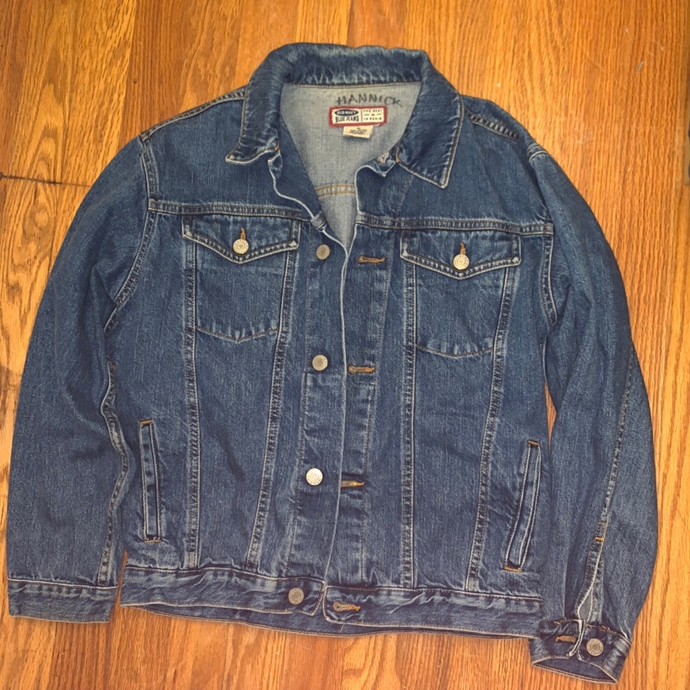 Old navy jean jacket size 10